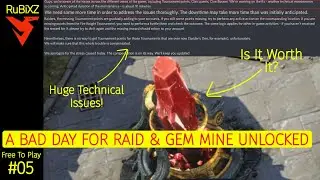 A BAD DAY FOR RAID & PLARIUM! GEM MINE UNLOCKED! | FTP (Day 10) | RAID: Shadow Legends