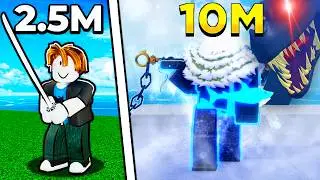 10 Days to get 10M BOUNTY (Blox Fruits)