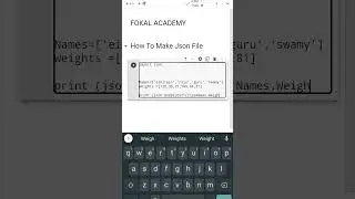 How to Make Json File in Python 