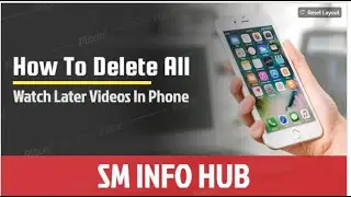 How To Delete All Watch Later Videos In Android Hindi 2021 | Watch Later Kaise Remove kre Ek sath