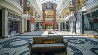 Exploring the Abandoned Cincinnati Mall - Annoyed Security