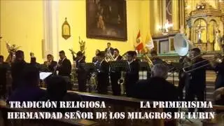 AGRUPACION LA PRIMERISIMA al señor de los milagros N° 16