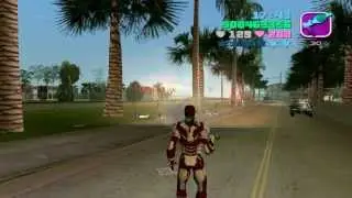 Iron Man in GTA Vice City [Mod]