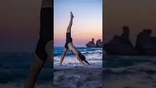 Sunrise Yoga and Contortion photo shoot