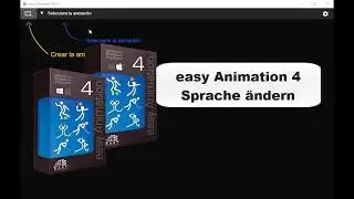 easy Animation 4, Sprache ändern