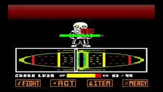 Disbelief Sans RUS (Undertale FanGame) Demo