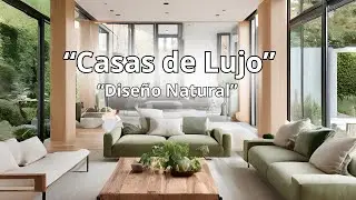 Casas de Lujo con Diseño de Interiores Inspirado en la Naturaleza