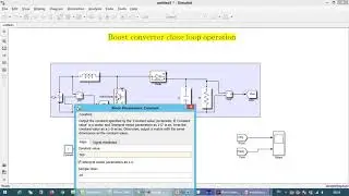 Close loop boost converter using Simulink | MATLAB simulation on Boost converter
