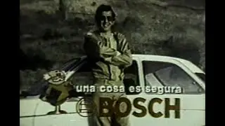 Comercial PRODUCTOS BOSCH 1982 con ANDRÉS CHIRIBOGA - Comerciales Antiguos Ecuador