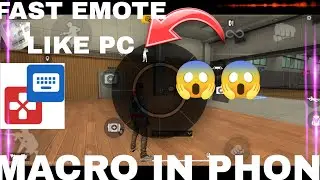 Free fire emote macro in phone