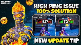 GET 20 MS LOW PING IN BGMI 🔥 HIGH PING PROBLEM SOLUTION BGMI 3.9 UPDATE | HOW TO FIX HIGH PING ISSUE