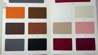 PU Leather Selection | Synthetic Paper