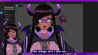 How to import Succubus Tail Package into Vroid