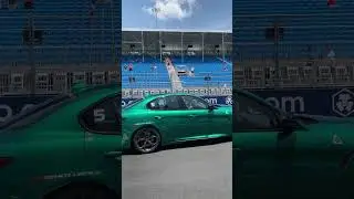 2023 Alfa Romeo Giulia Quadrifoglio Hot Lap Acceleration  🍀🦾