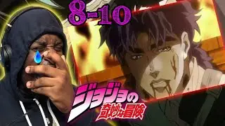 SO JOJO DIED....BUT I LIKE HIS REPLACEMENT!!! Jojo Bizarre Adventure Episodes 8-10 REACTION!!!