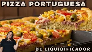 Portuguese Pizza Pie in a Blender – Easy and Delicious Recipe!