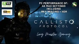 The Callisto Protocol - RTX 4090 - 4K - Max Settings - Ray Tracing - HDR