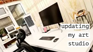 026 Art studio vlog| Update Studio Tour
