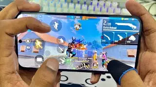 Nothing Phone 2a Unboxing 🎁 free fire gameplay test 1 v 3🎯[ handcam + sensi + dpi + control