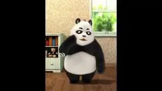 Singing panda