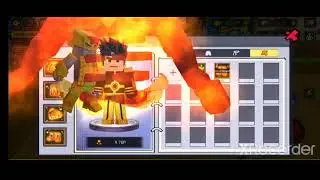 Power of 5E in anime fighting simulator blockman go!!!