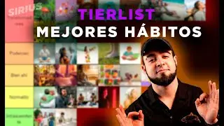 Tierlist MEJORES HABITOS 📖​🚵‍♂️​🧘🏻‍♂️​🫂​🍎​🌳​