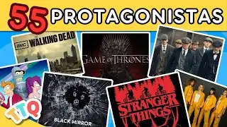 Adivina el Protagonista de estas 55 Series 🎬⭐