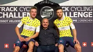 2023 Track Cycling Challenge - Photo Shooting Madison-Teams Men