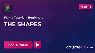 FREE FIGMA TUTORIAL - Lesson 04 - THE SHAPES
