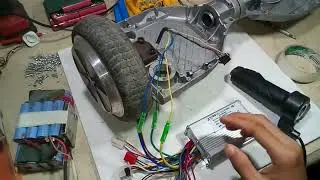 E bike Controller on hoverboard | Jamshaid Electric | #easydiy