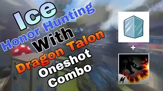 『Best Ice + Dragon Talon Oneshot Combo』Honor Hunting | Mobile PvP | Blox Fruits