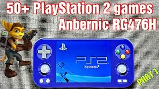 60+ Playstation 2 games on Anbernic RG476H