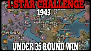 💥1 STAR CHALLENGE 1943 WIN IN UNDER 35 ROUNDS! 💥