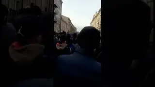Москва толпа на улице