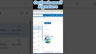 Make an email Signature in Outlook 