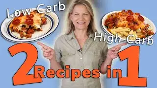 Low-Carb Pizza Casserole to Pasta Pizza Casserole - Family Solution