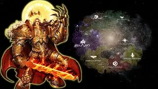 Stellaris Timelapse - Warhammer 40k factions as Stellaris empires