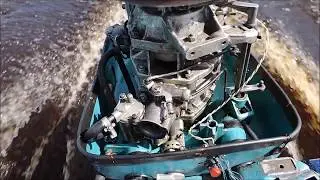 Inspection of the Privet 22 outboard motor