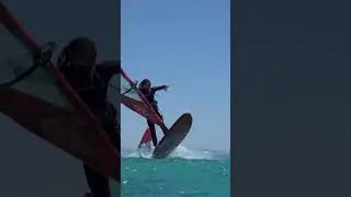 Windsurfing freestyle Dahab