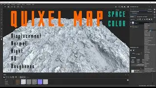 Substance Painter : Space Color - Renk Uzayı (Quixel map)
