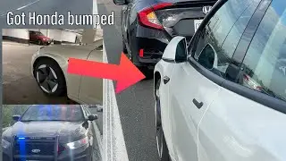 My TESLA got in to an accident! (caught on camera￼￼)
