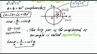 Lecture 35: Right Triangle Trigonometry