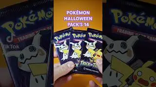 Pokémon Halloween Pack's 14 || #shorts
