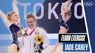 🤩 Jade Carey takes Gold in Women’s Floor Exercise 🏅