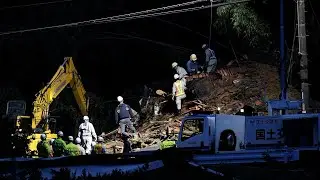 土砂崩れ、民家で５人死傷　巻き込まれ倒壊　愛知・蒲郡