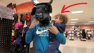 I've NEVER Seen BABY SHANE THIS SCARED !!!