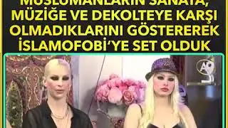 Dekolteli ve modern görünümle dindar müslümanların sanata, estetiğe değer verdiğini, en kaliteli...
