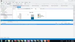 How to Display Total on top of Stacked   Chart in SSRS Report Part