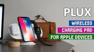 Plux Wireless Apple Charger - One Pad to Charge all Apple Qi devices at once