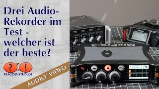 Drei Audio-Rekorder im Test - welcher ist der beste?